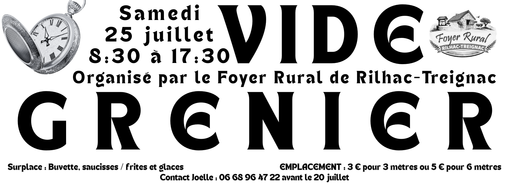 Vide Grenier à Rilhac-Treignac
