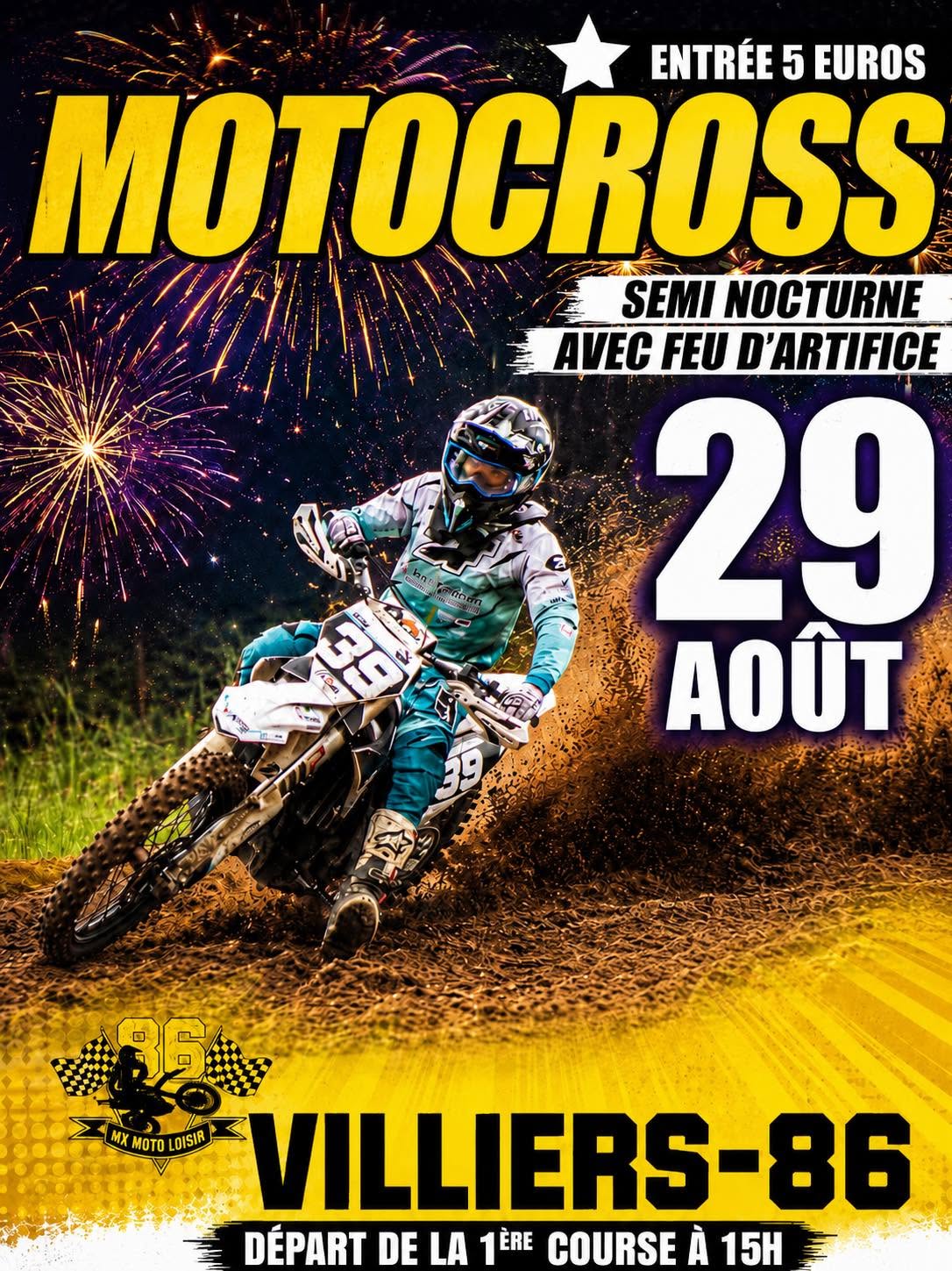 affiche motocross