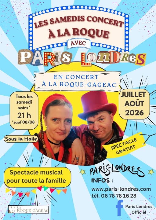 Les Samedis Concert avec Paris Londres