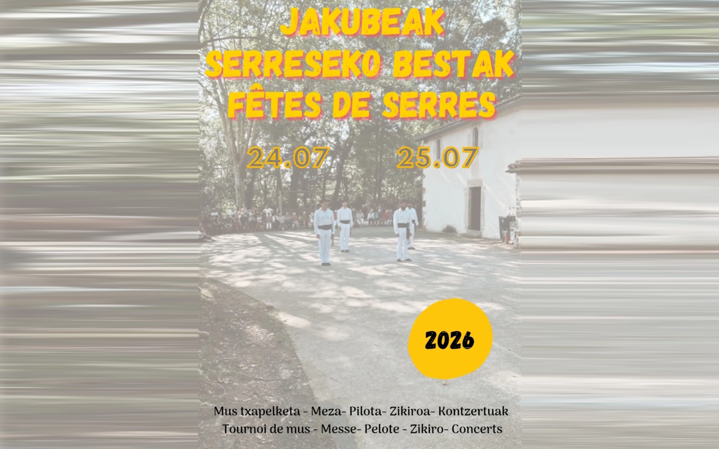 Fêtes de Serres