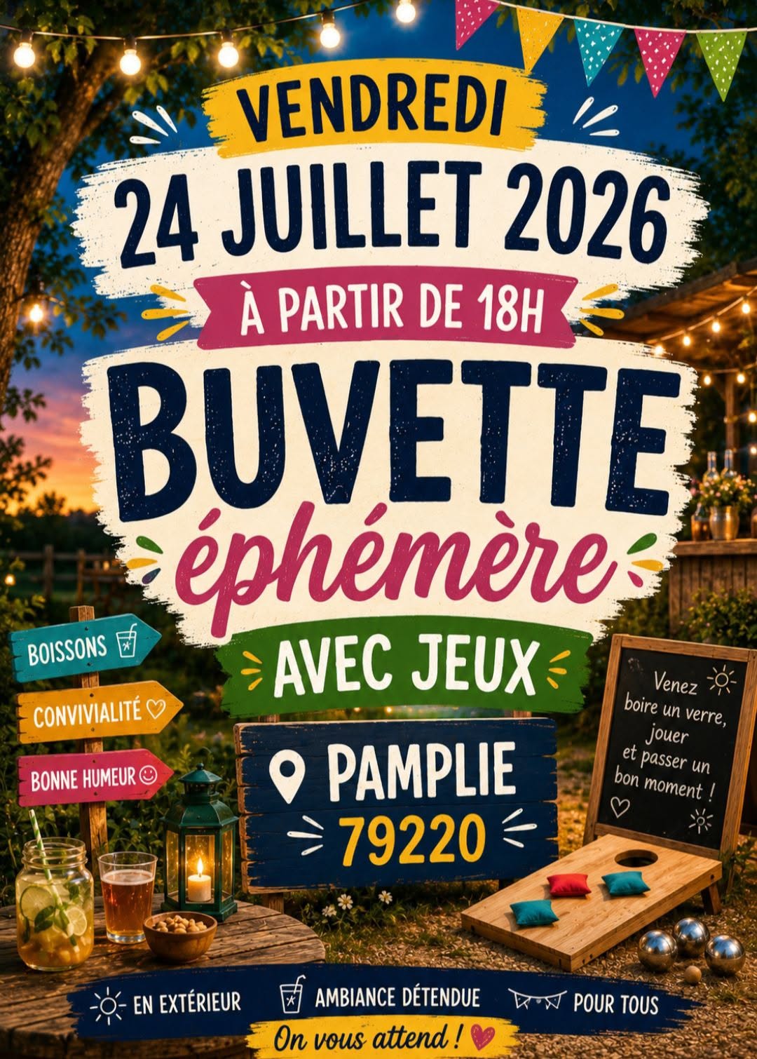 Buvette éphémère
