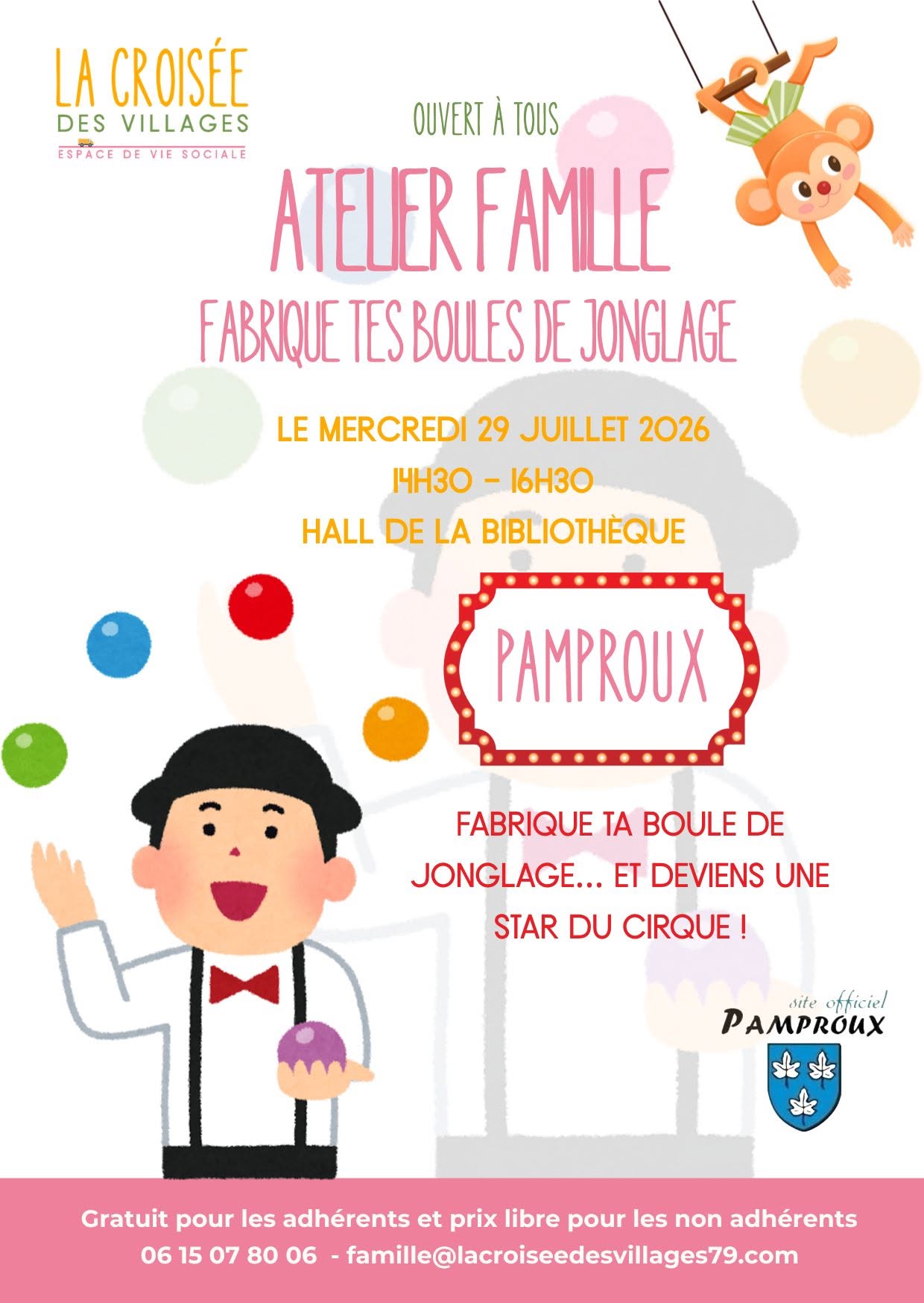 Atelier créatif en famille avec La Croisée des Villages