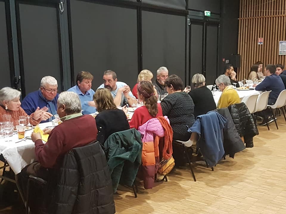 Repas côte de bœuf au braséro, Moissannes
