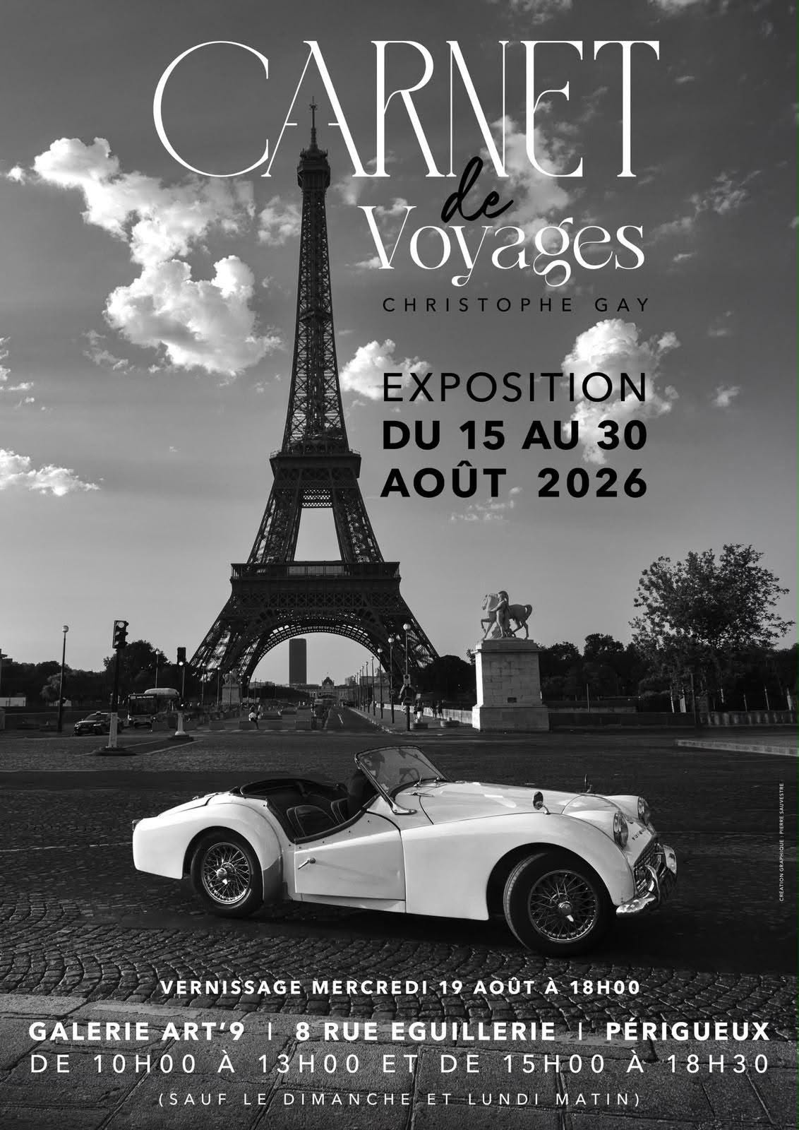 Exposition : Carnet de voyages - Christophe Gay