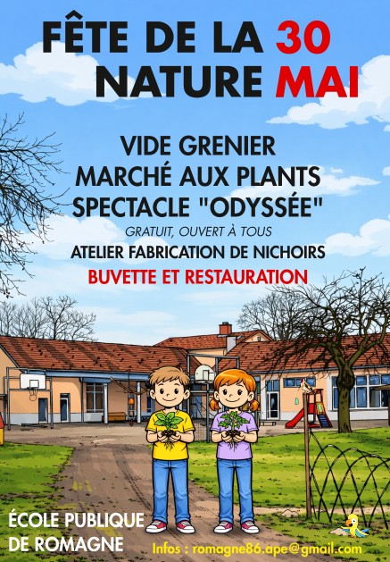 Vide grenier de la Fête de la Nature — visuel événement