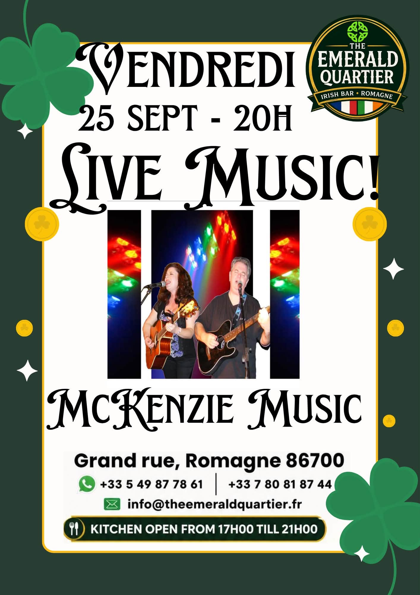 Live Music : McKenzie Music