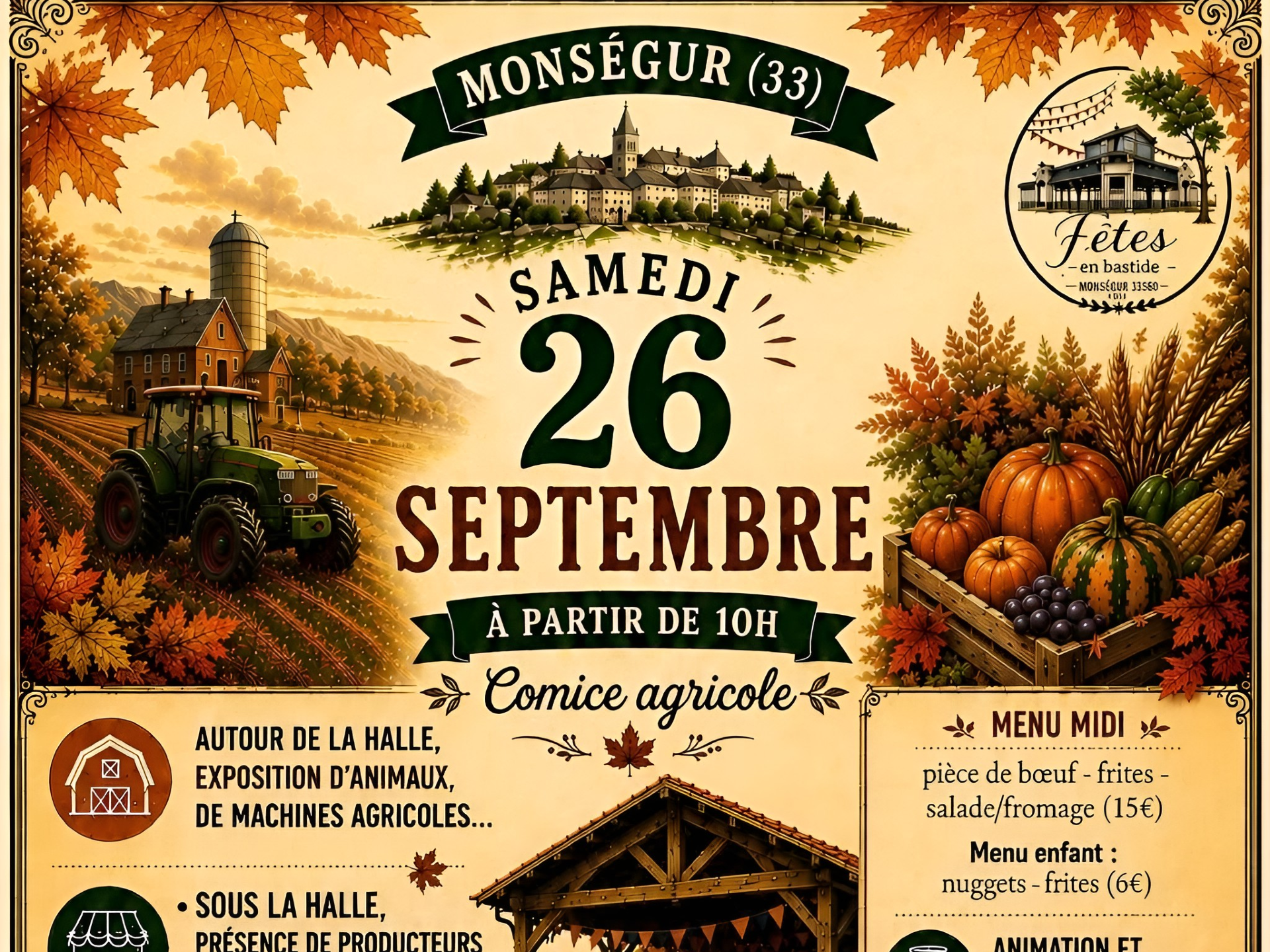 Fêtes en bastide