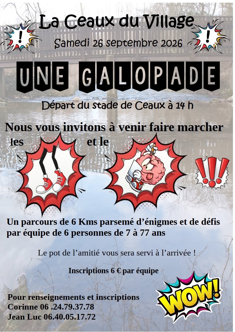 Une galopade