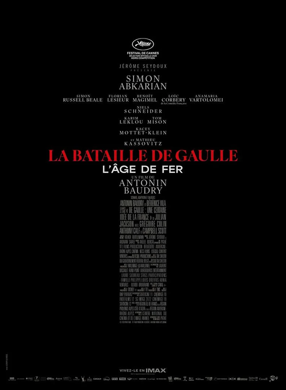 Cinéma - La Bataille de Gaulle - partie 1 : L'Âge de Fer