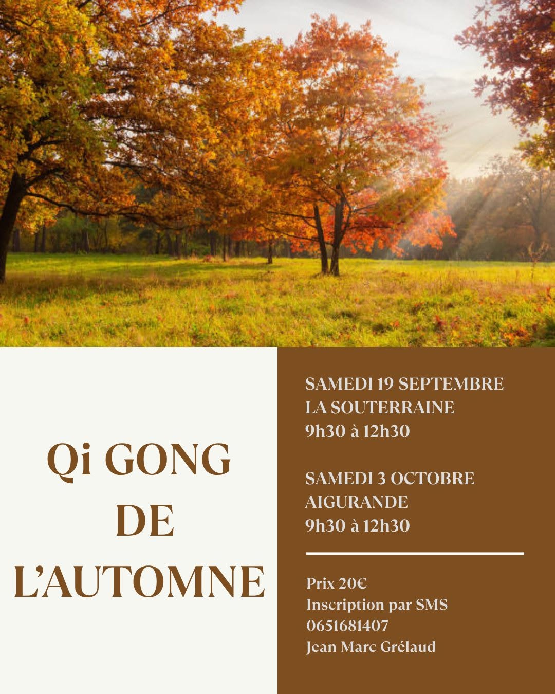 Qi Gong de l'automne