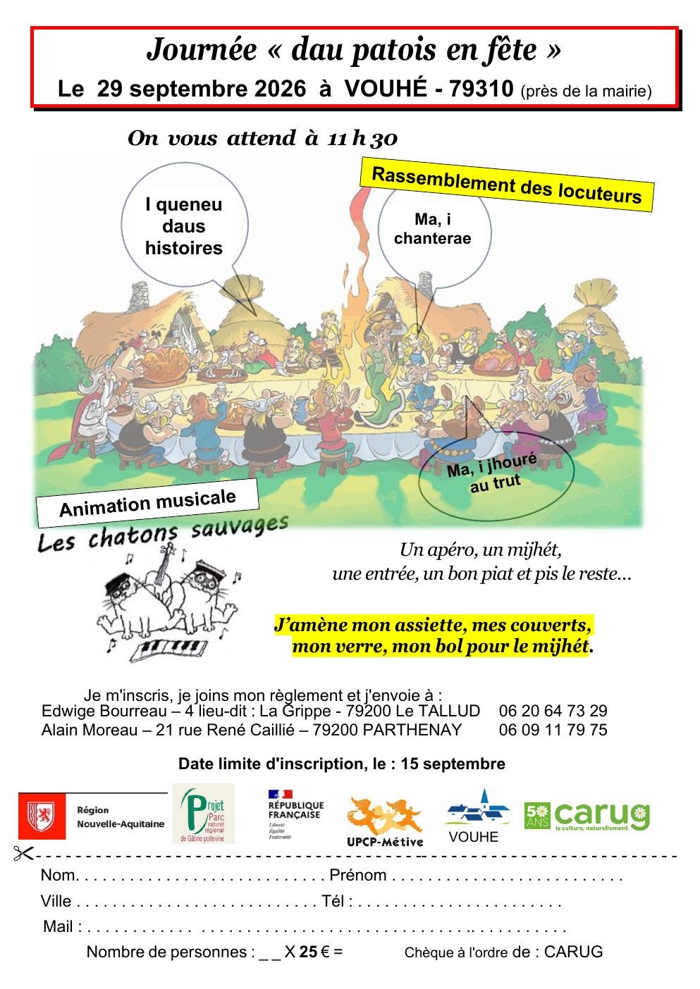 Journée "dau patois en fête"