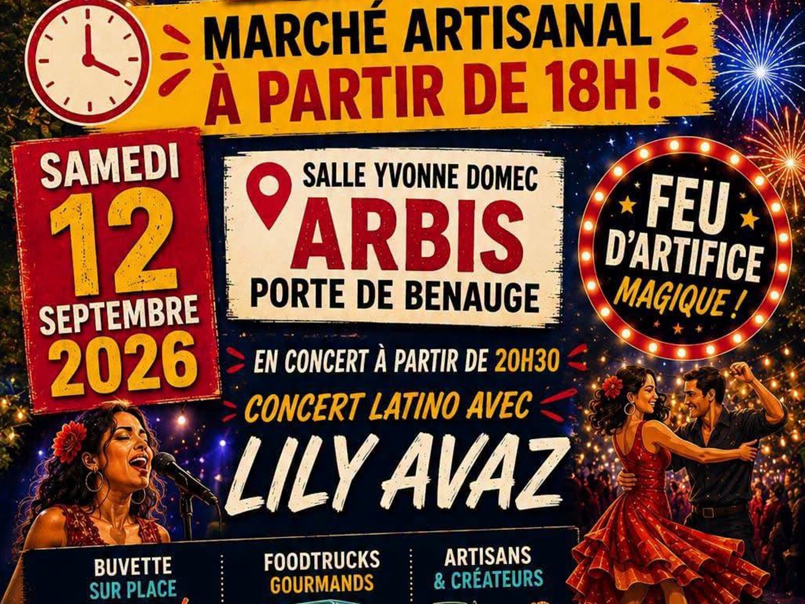Marché artisanal et gourmand
