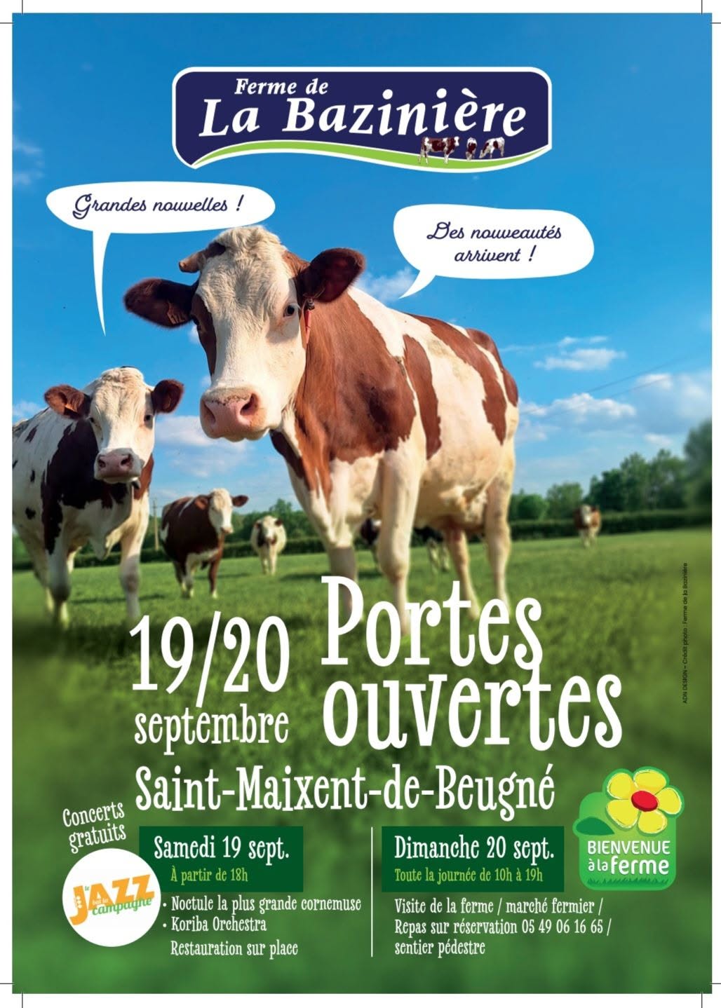 Portes ouvertes de la Ferme de la Bazinière