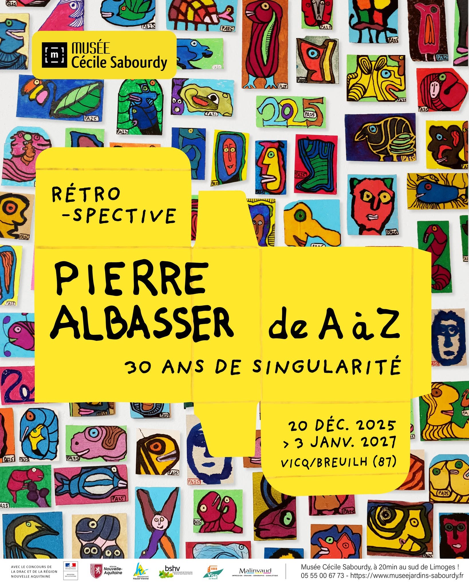 Expositions : Pierre Albasser de A à Z