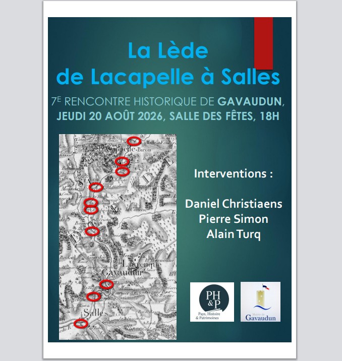 7ème rencontre historique de Gavaudun - La Lède de Lacapelle à Salles