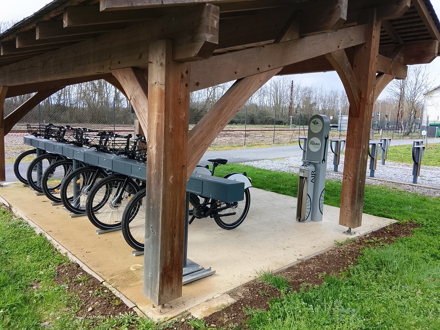 Station de réparation vélos Buzy - Camin d'Aussau
