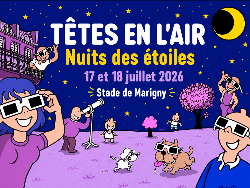 Nuits des étoiles 2026 à Marigny