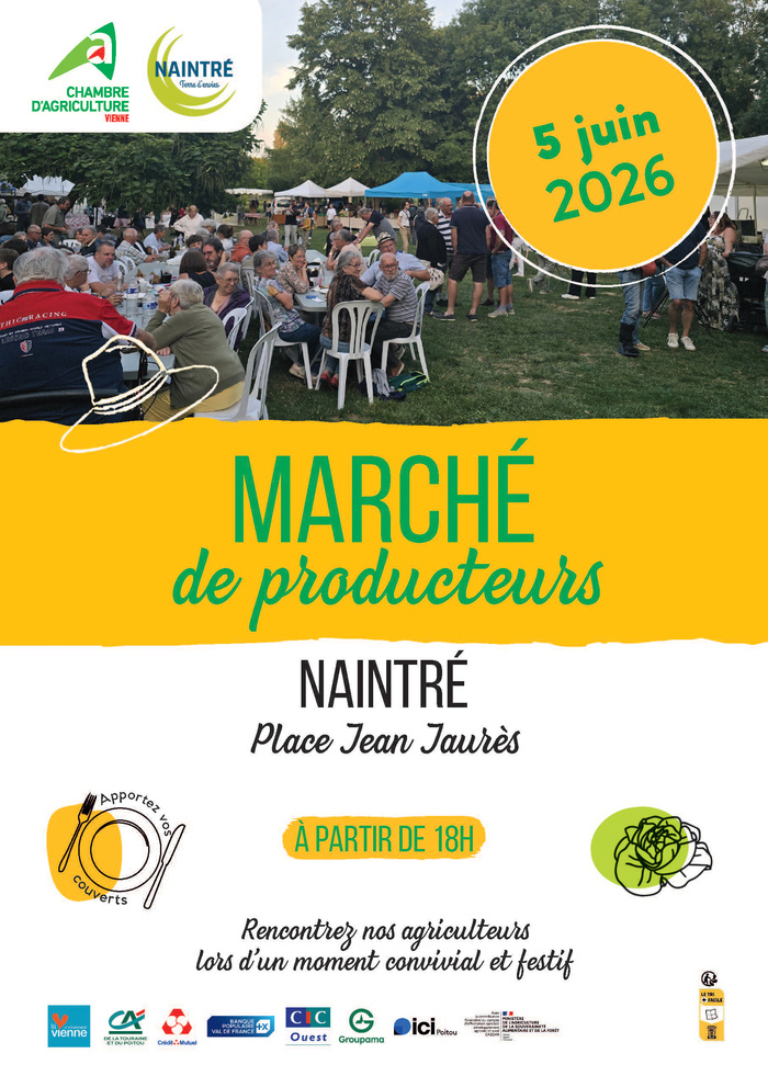 Marché de producteurs — visuel événement