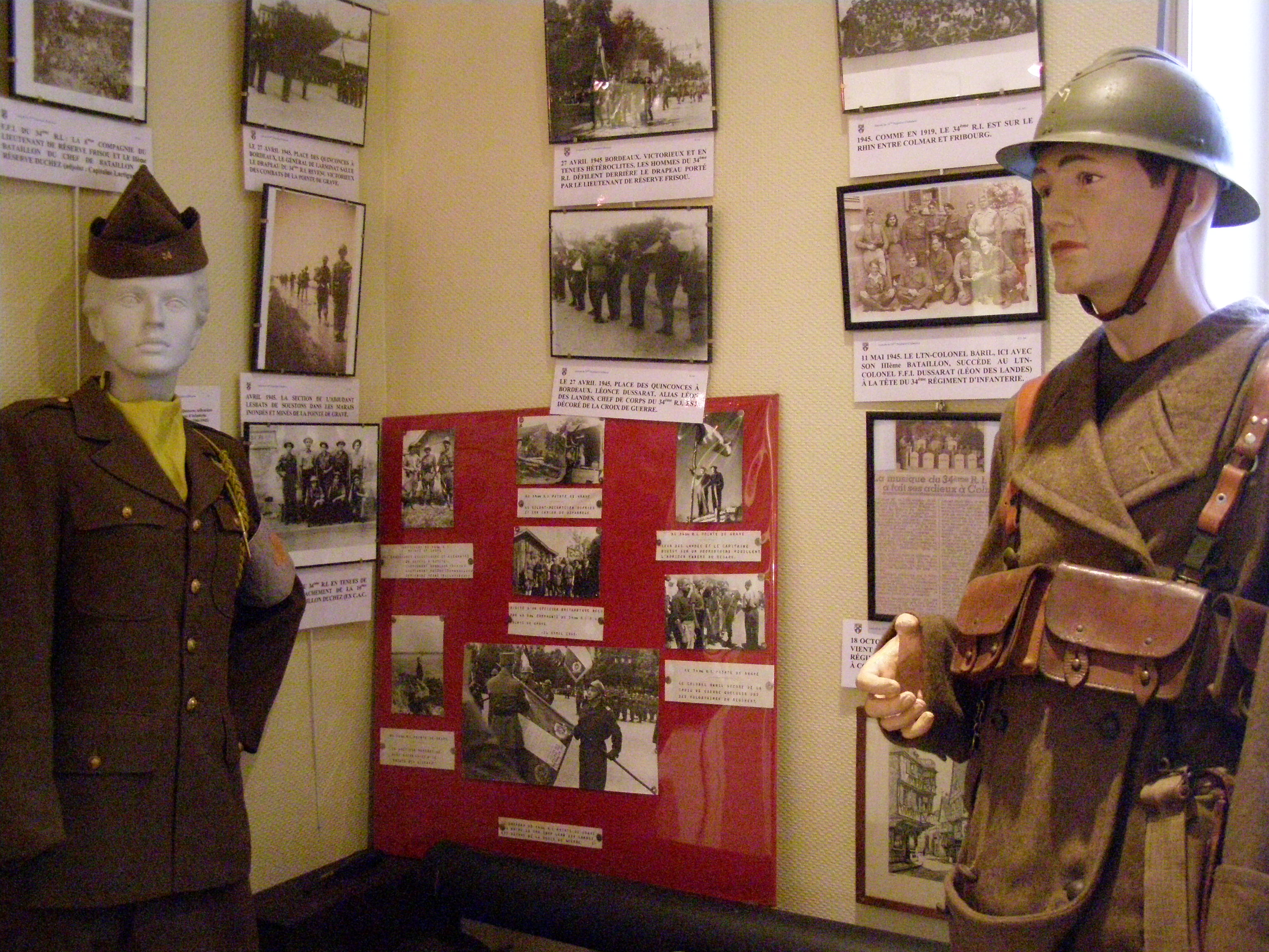 JEP - Musée du 34ème Régiment d'Infanterie, Mont-de-Marsan - photo 3