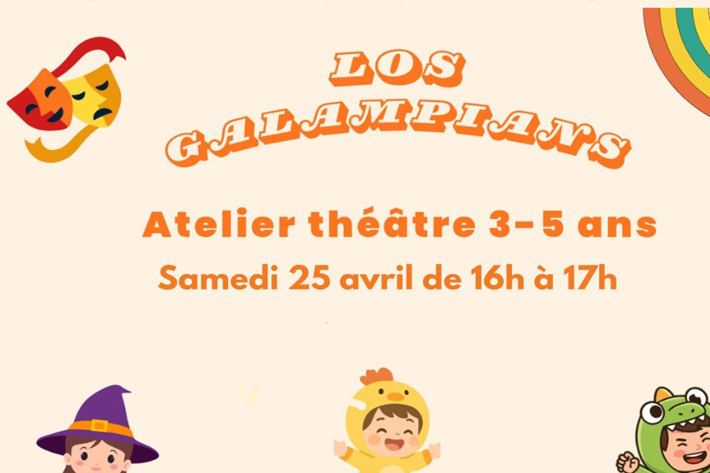 Atelier théâtre — visuel événement