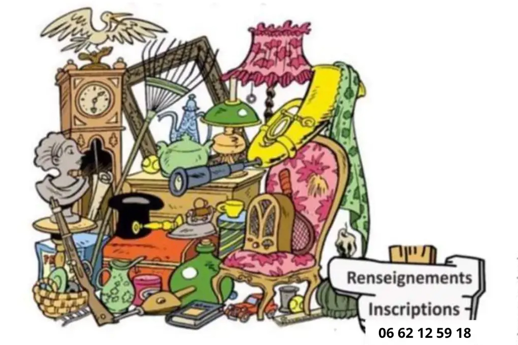 Vide grenier Couleur Caraibes — visuel événement