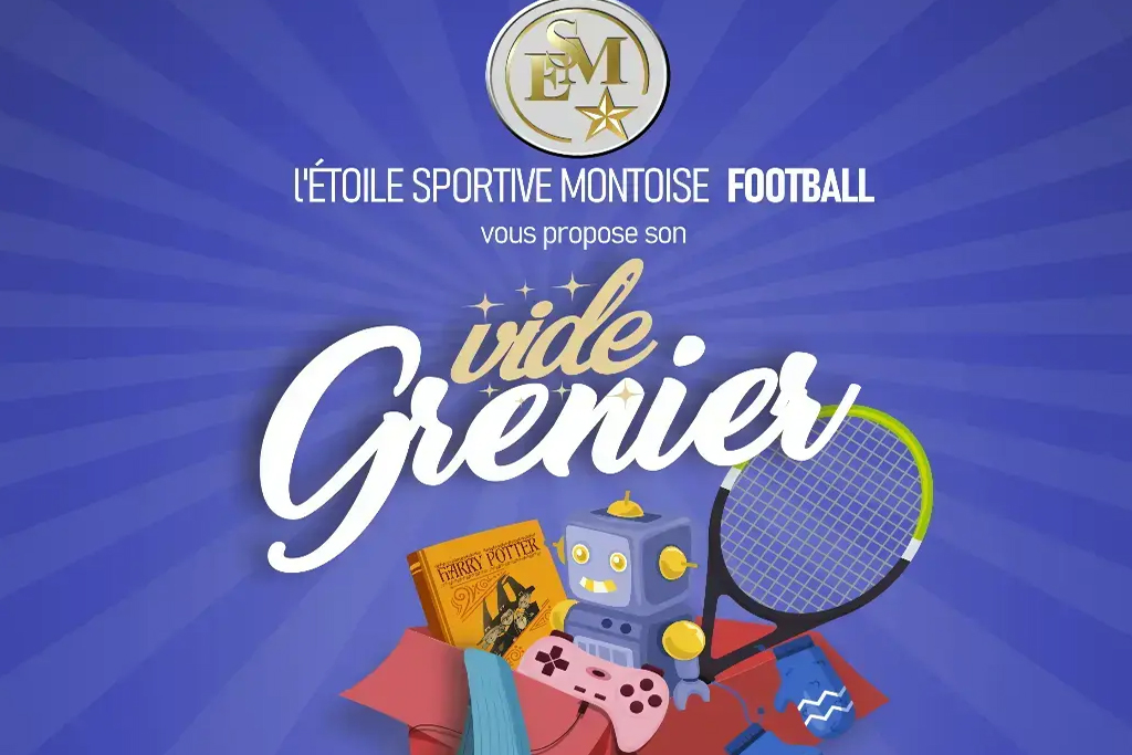 Vide grenier ESM Foot — visuel événement