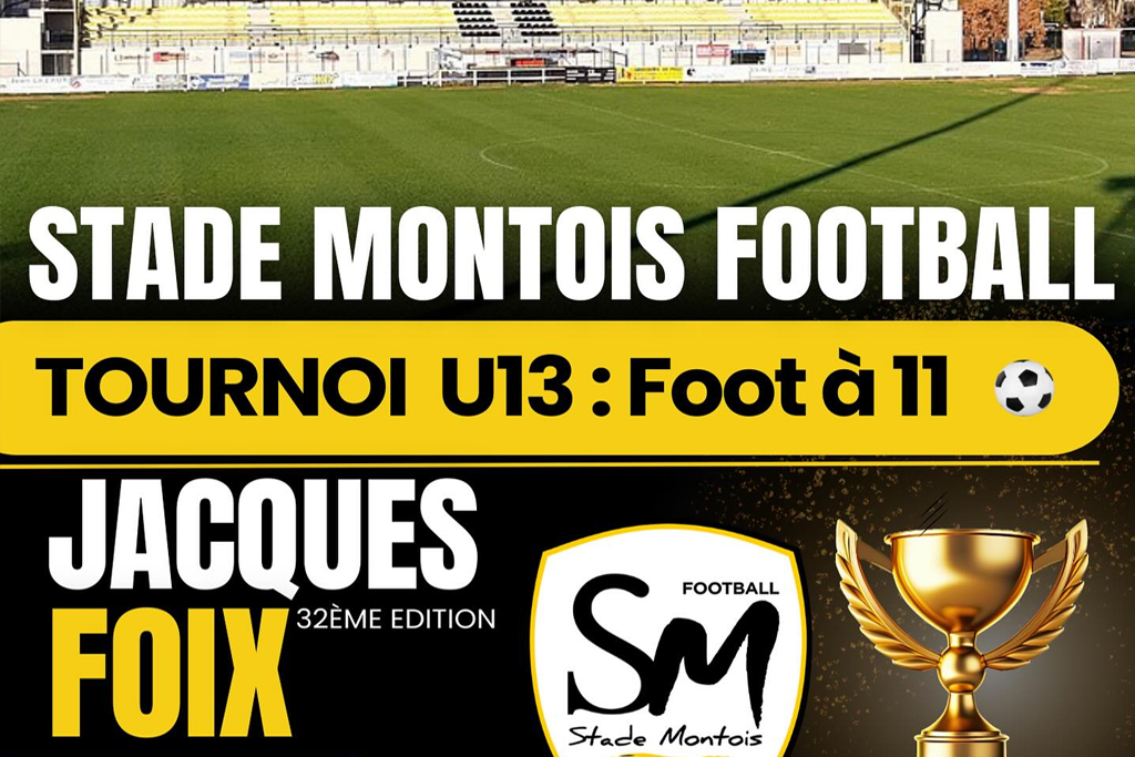 Tournois de football U13 : foot à 11 — visuel événement