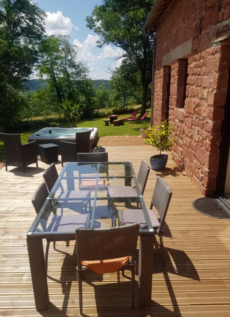 Maison d'Hôtes en Grès Rouge, Lanteuil - photo 24