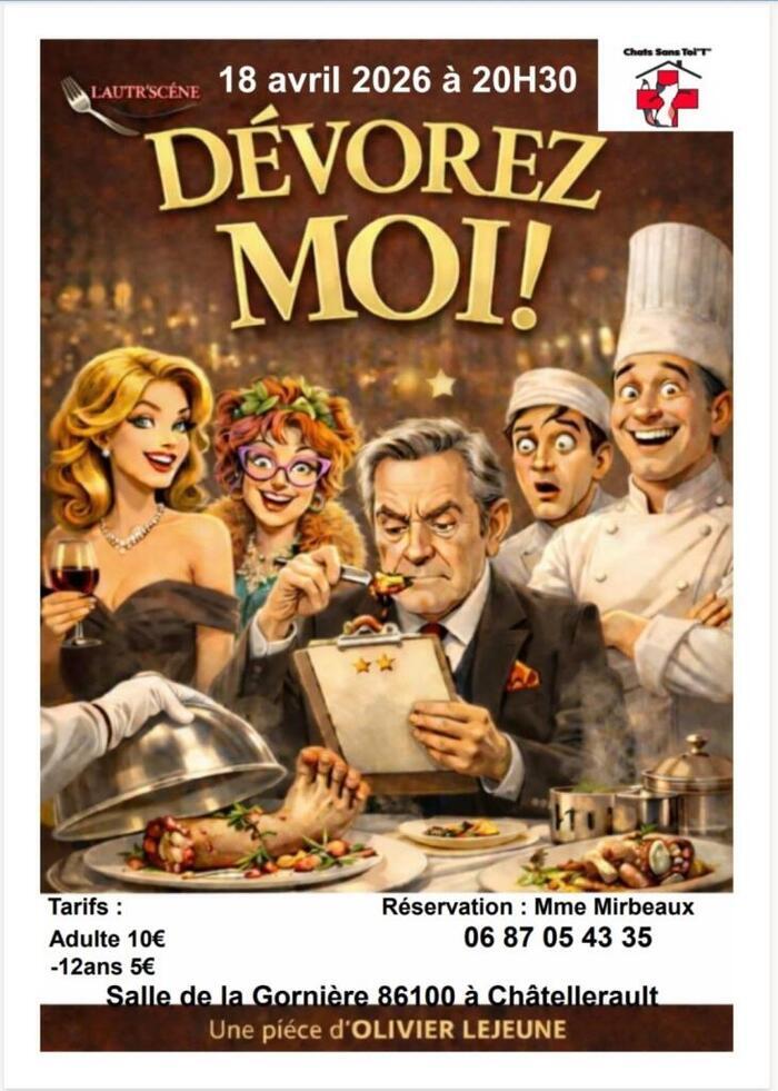Dévorez-moi ! — visuel événement
