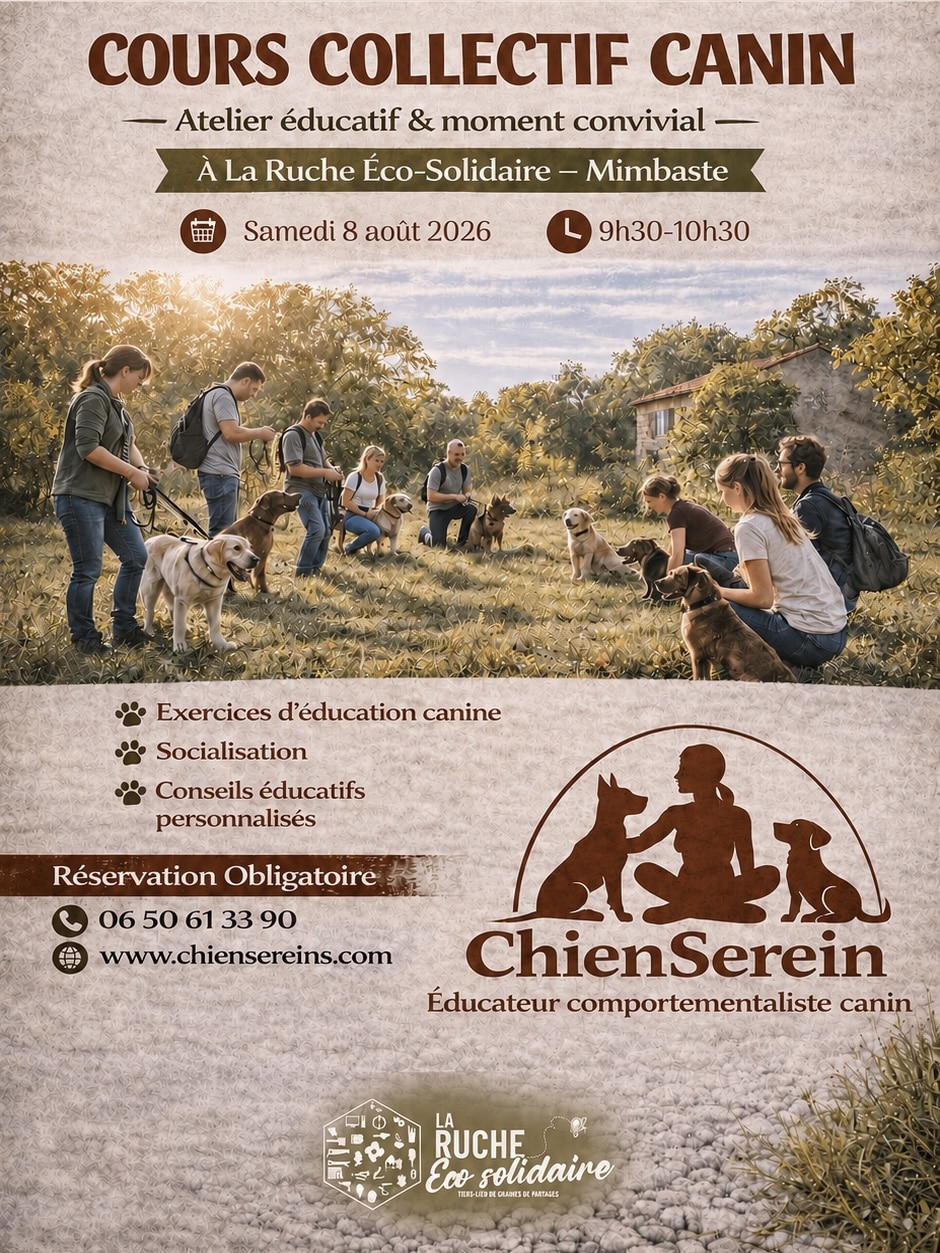 Atelier canin