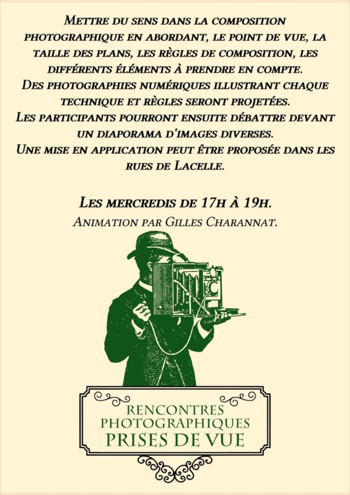 Le Comptoir des Echanges : atelier photo