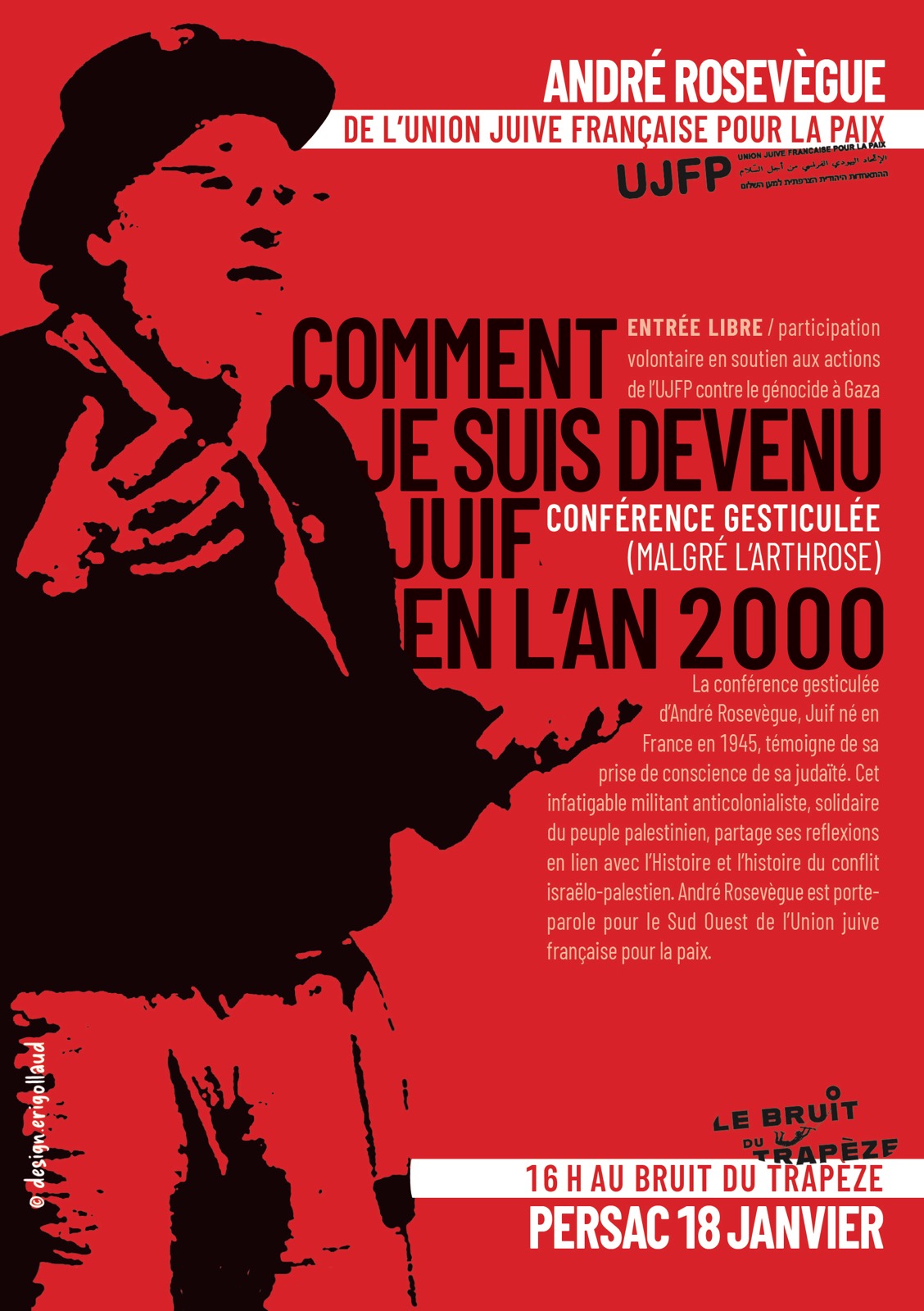 Conférence gesticulée Comment je suis devenu juif en l'an 2000