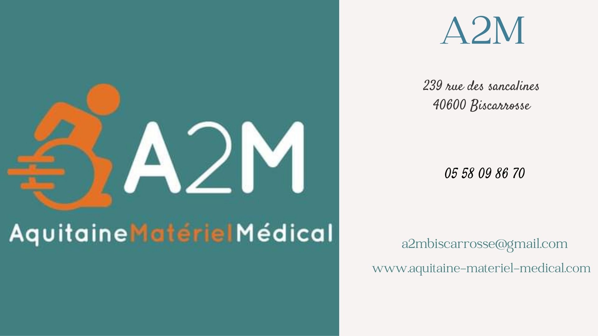 A2M Aquitaine Matériel Médical — photo 2