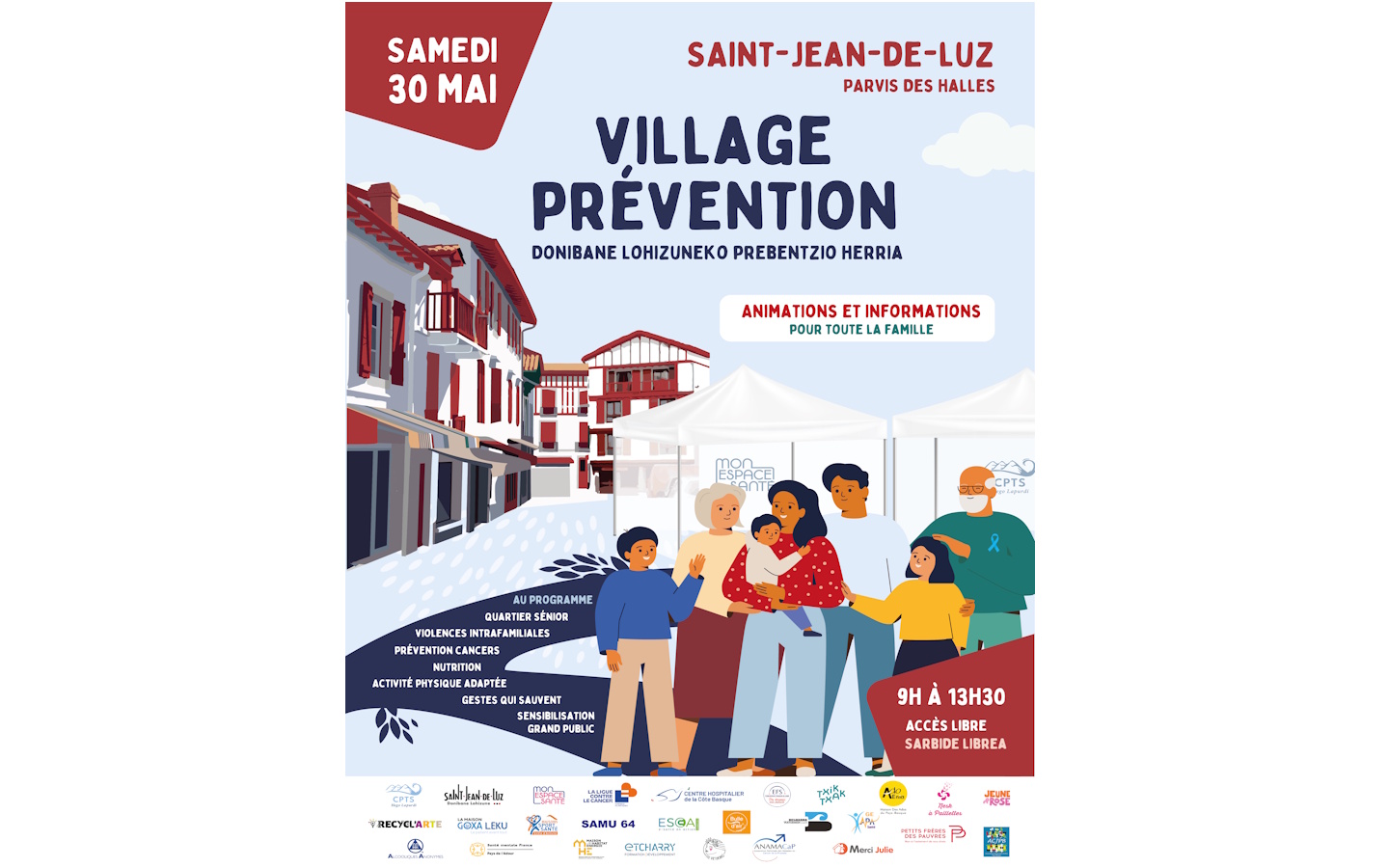Village Prévention — visuel événement