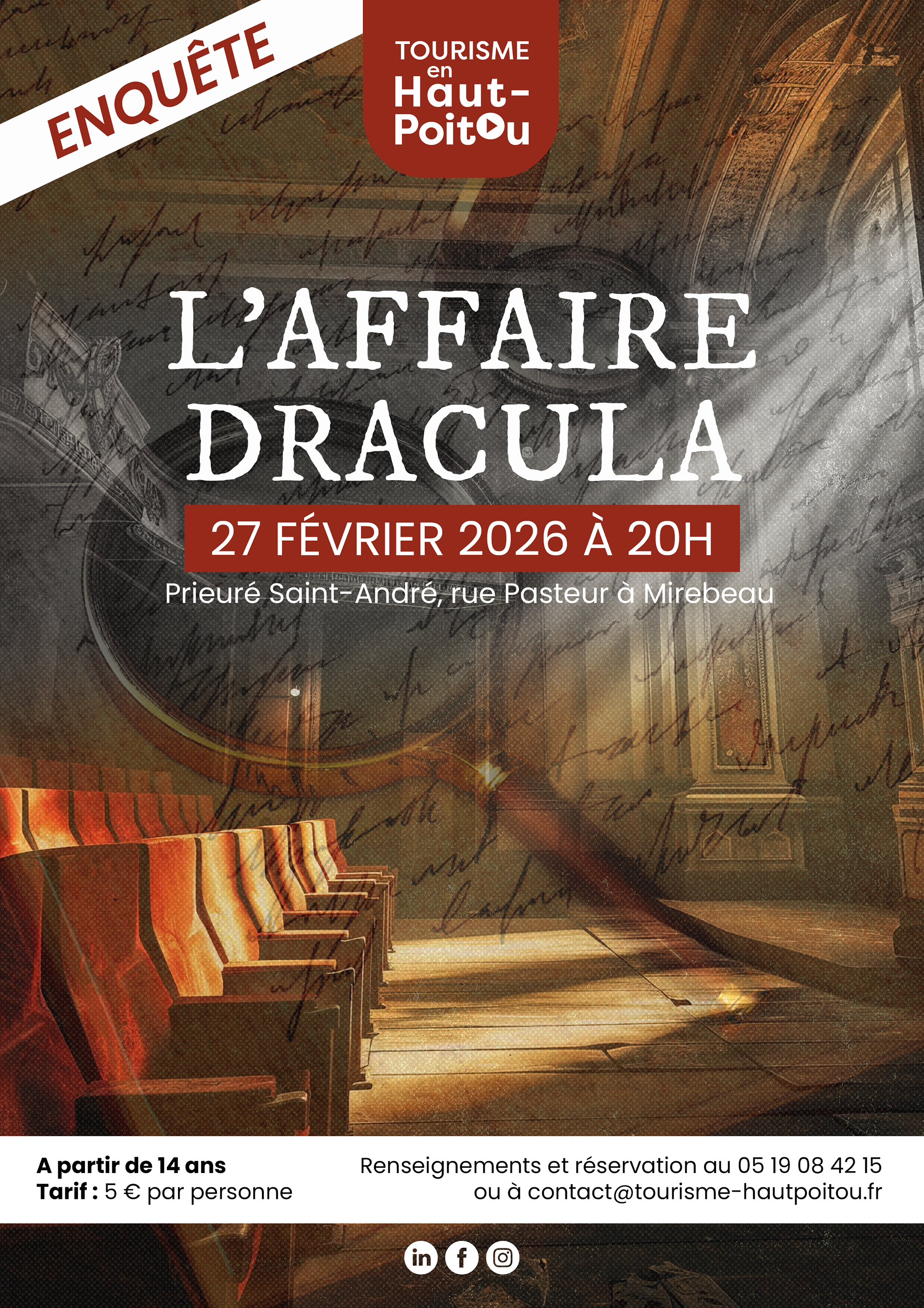 Enquête au Prieuré : l'Affaire Dracula