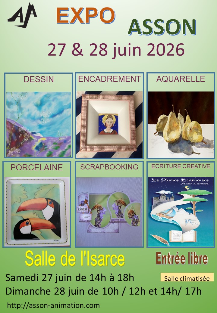 Exposition des artistes des ateliers d' AA