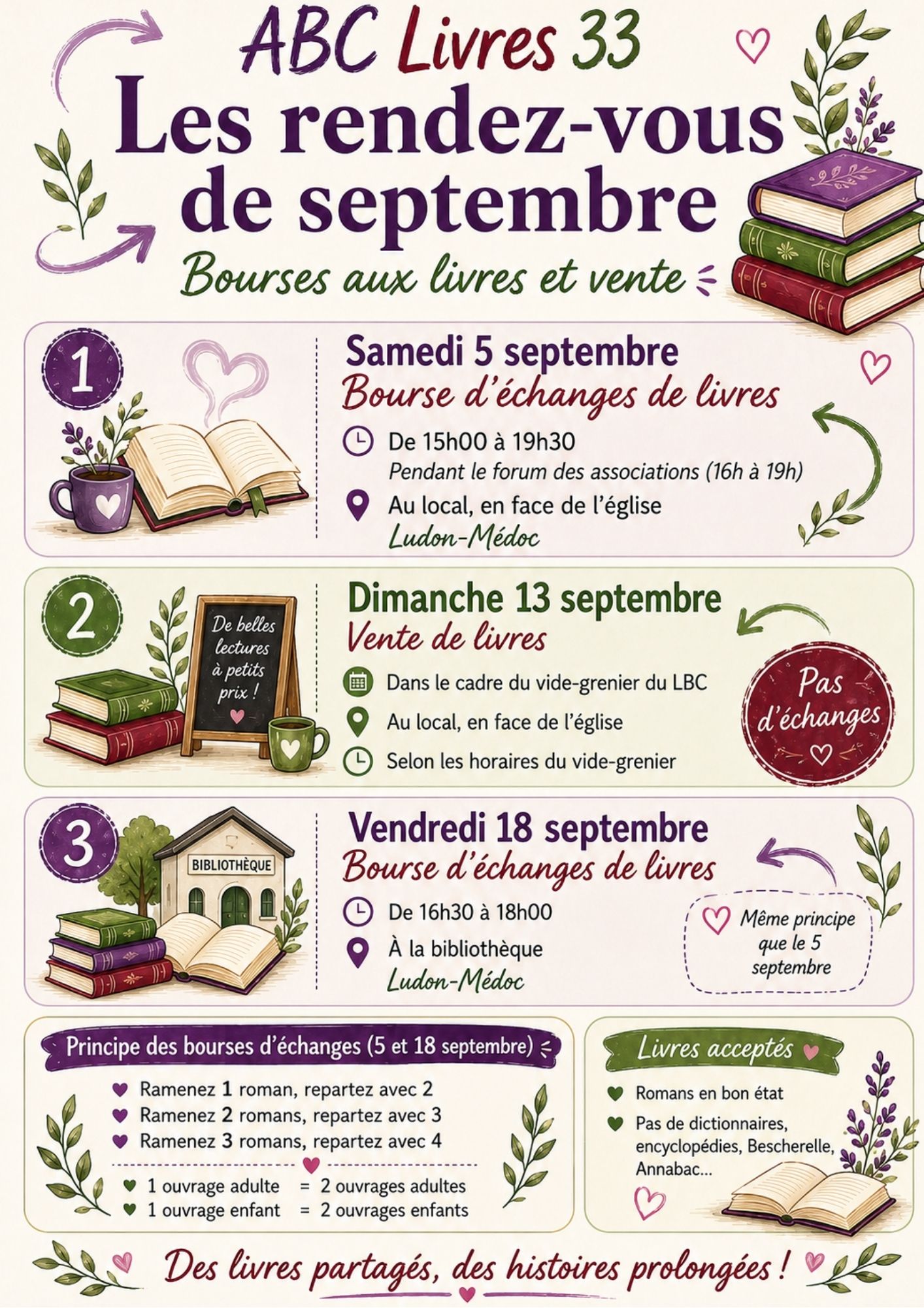 Bourse d'échange de livres