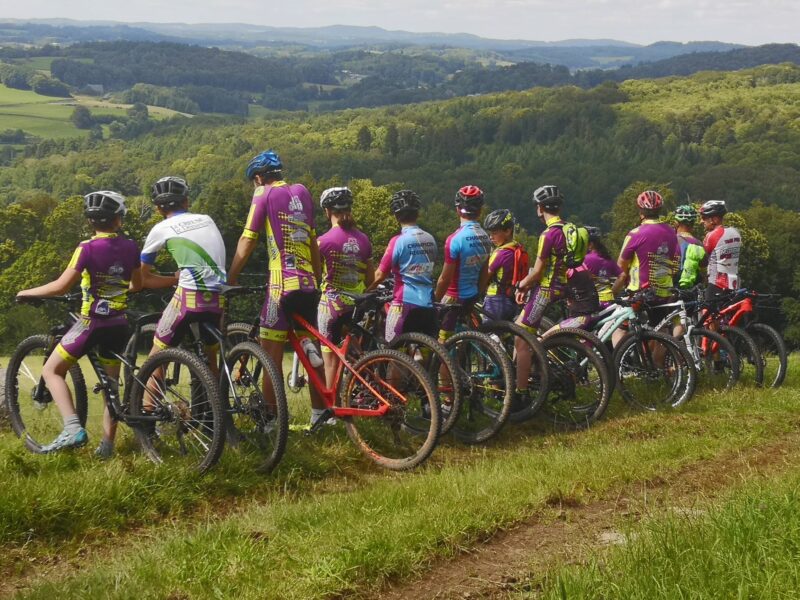Course de VTT — visuel événement