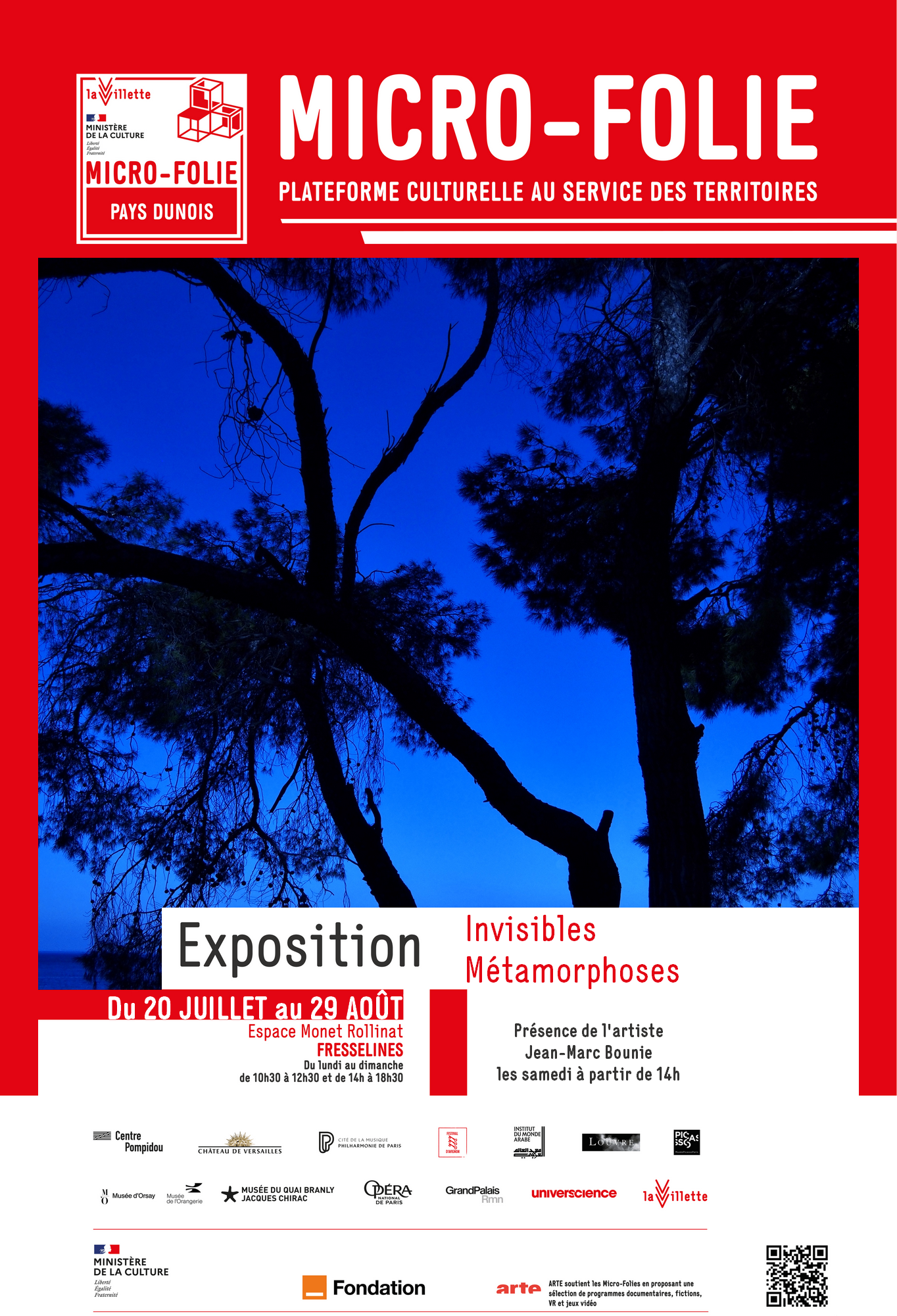 Exposition "Invisibles métamorphoses"