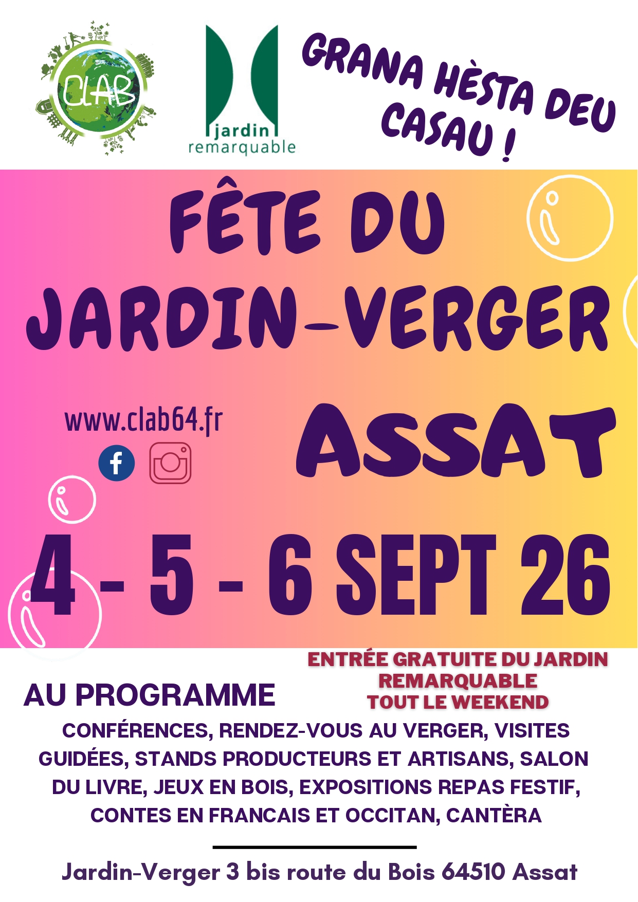 Visuel évènement
