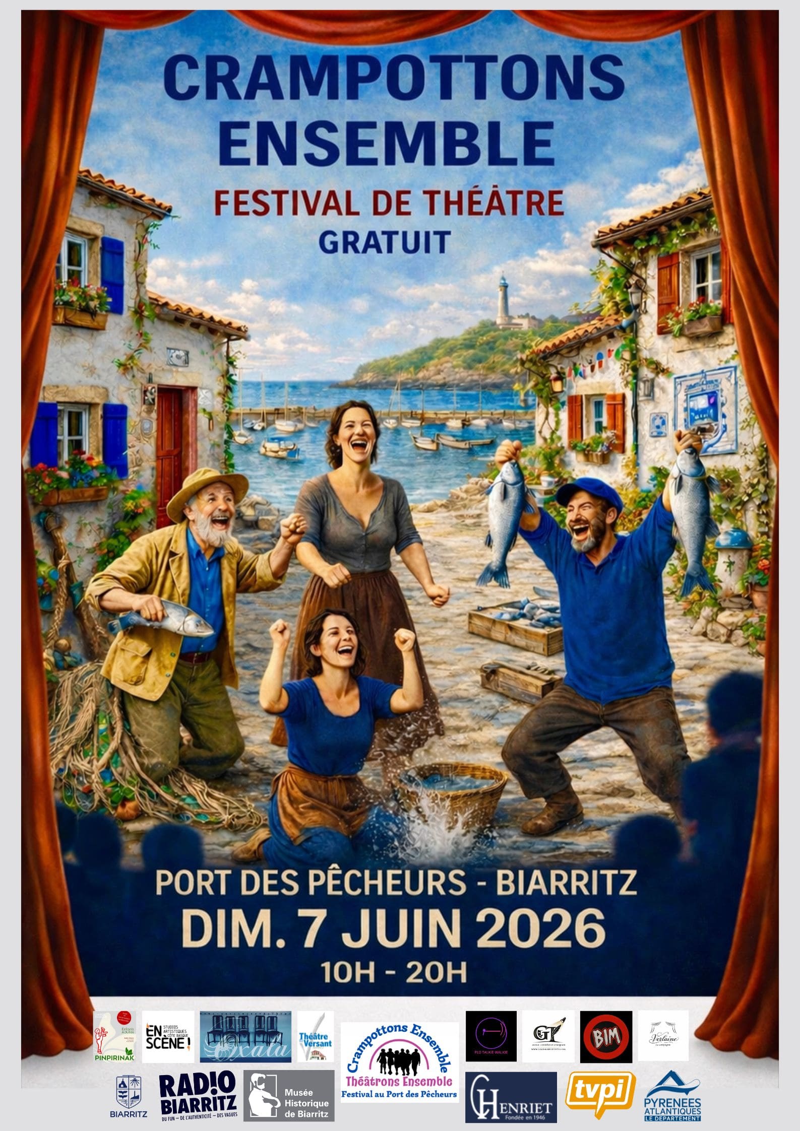 Crampottons ensemble - Festival de théâtre
