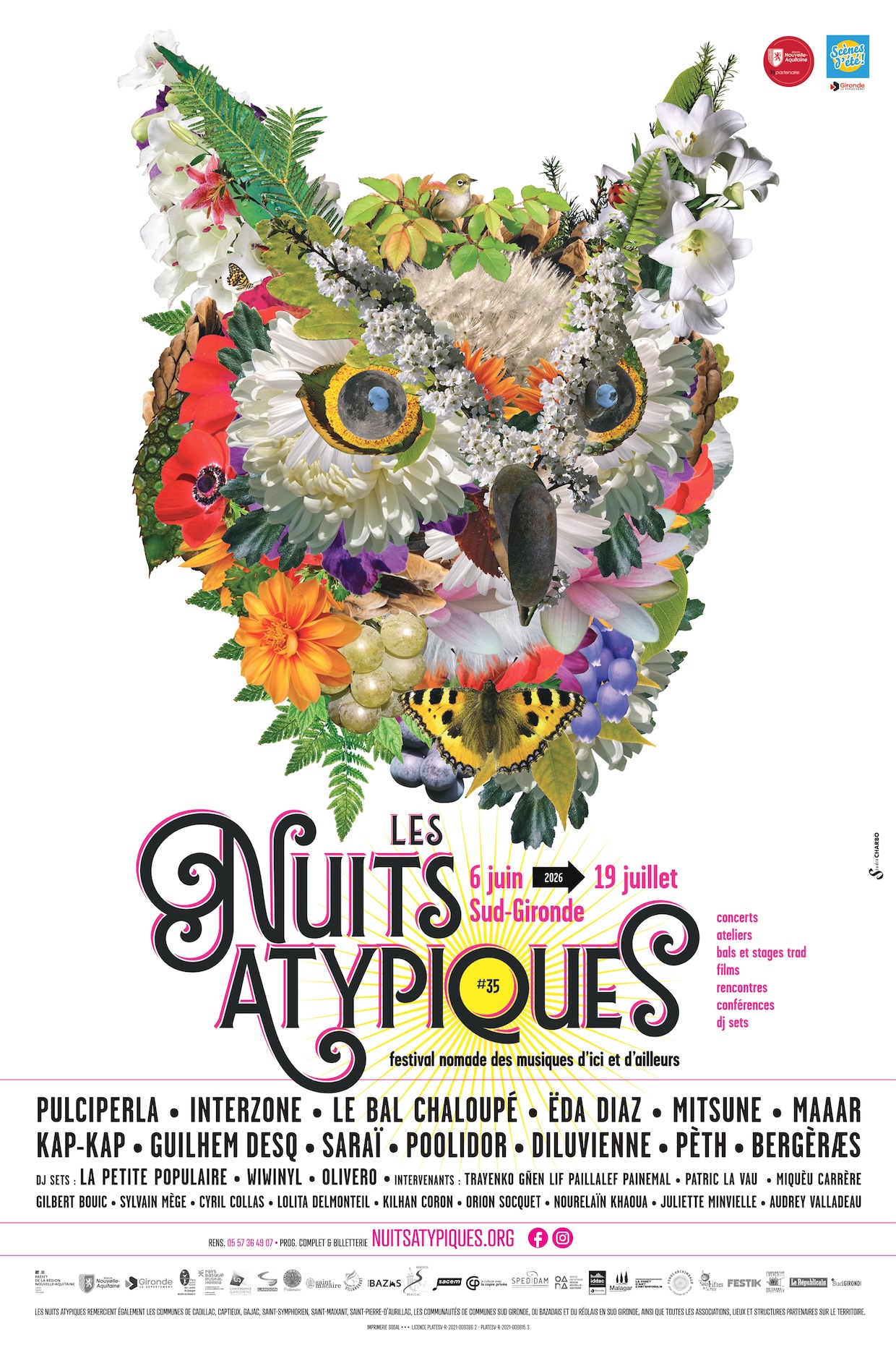 Nuits atypiques à Podensac — visuel événement