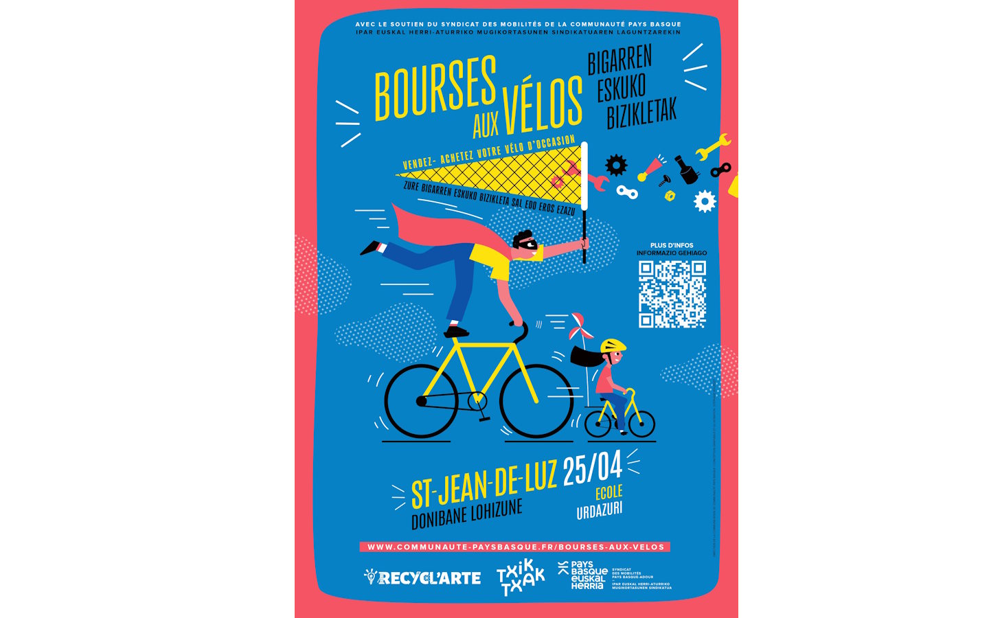 Bourse aux vélos — visuel événement