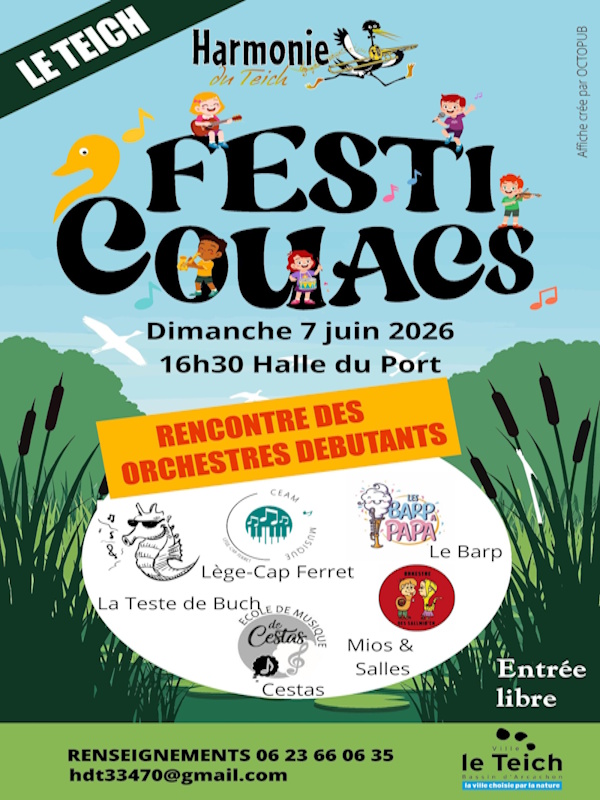 Rencontres Musicales Festicouacs. — visuel événement