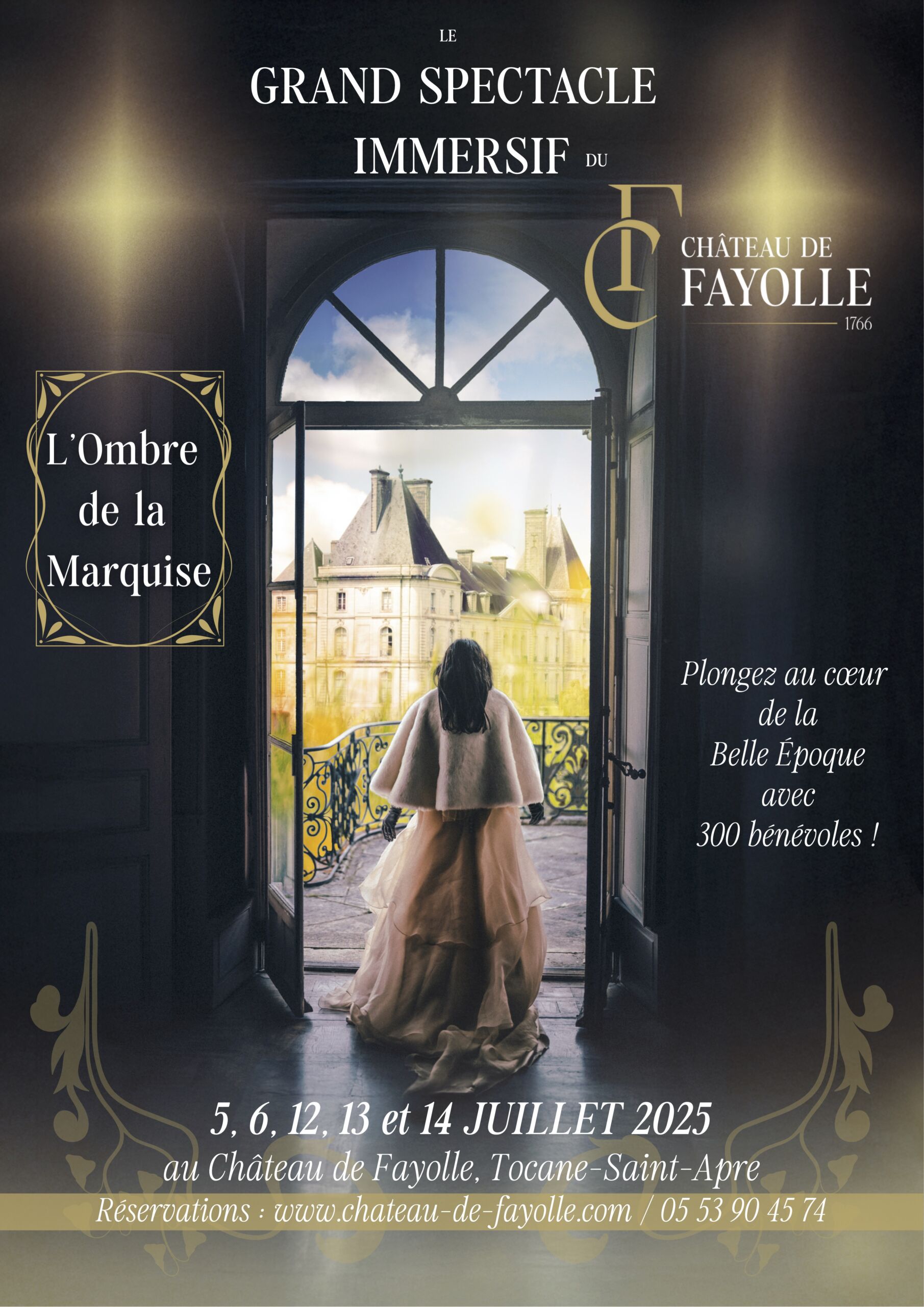 Château en fête - Château de Fayolle