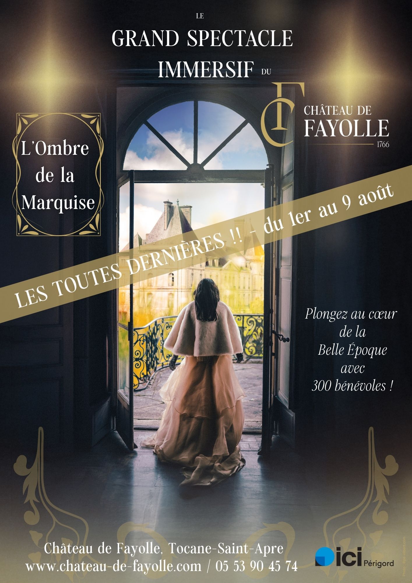 Grand spectacle immersif du Château de Fayolle - L'ombre de la Marquise