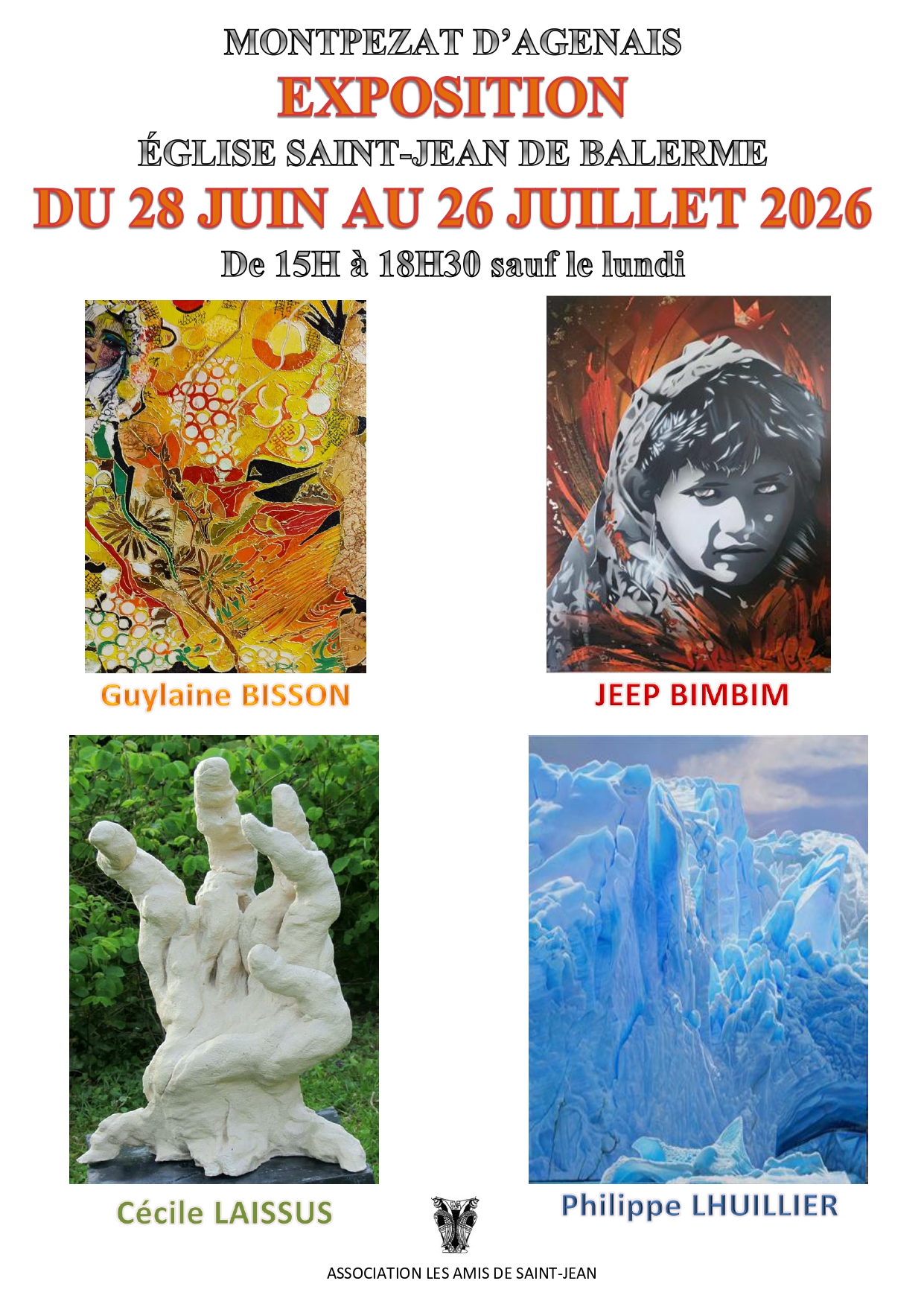 Exposition Montpezat d'Agenais — visuel événement