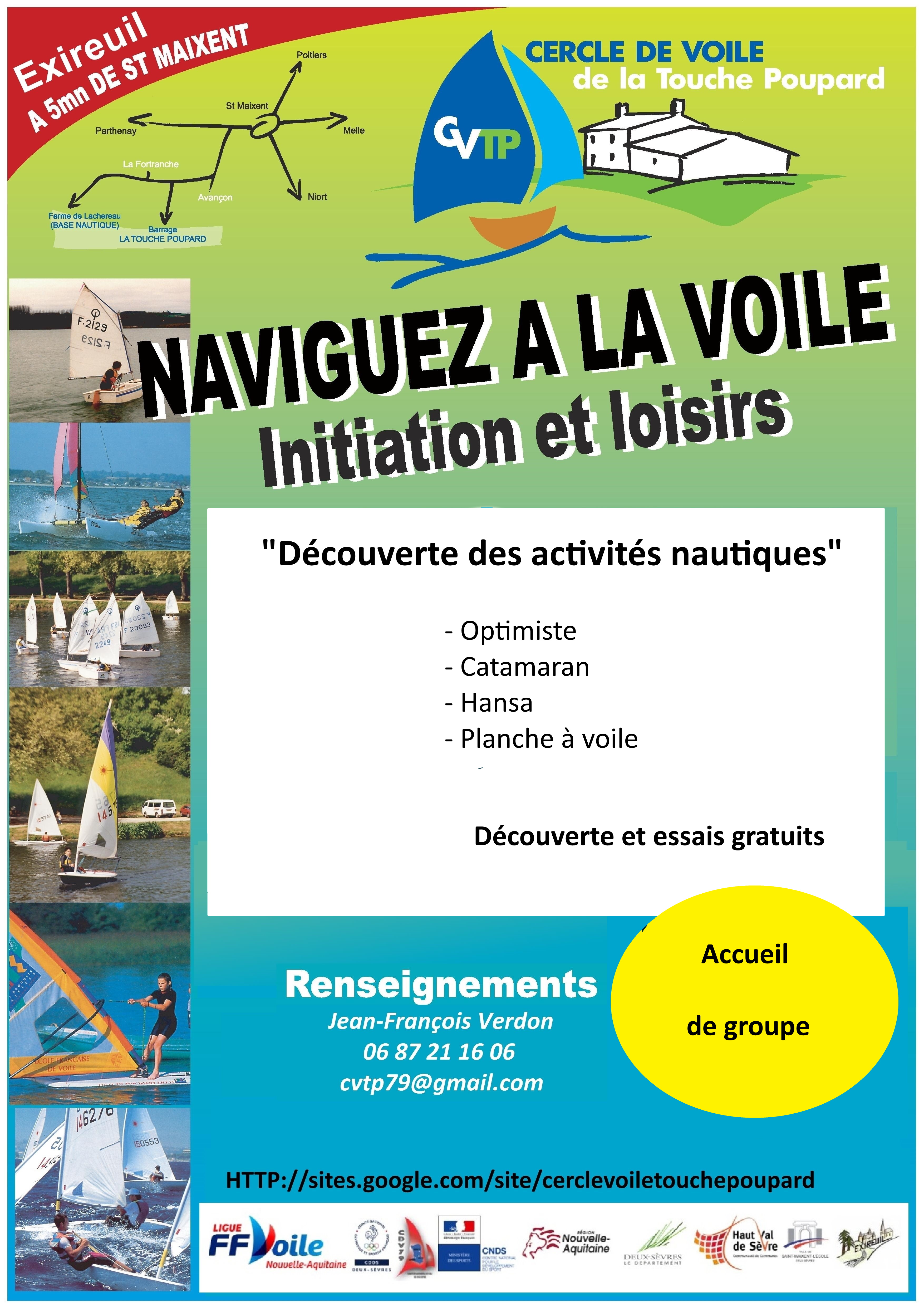 Le Cercle de voile de la Touche Poupard