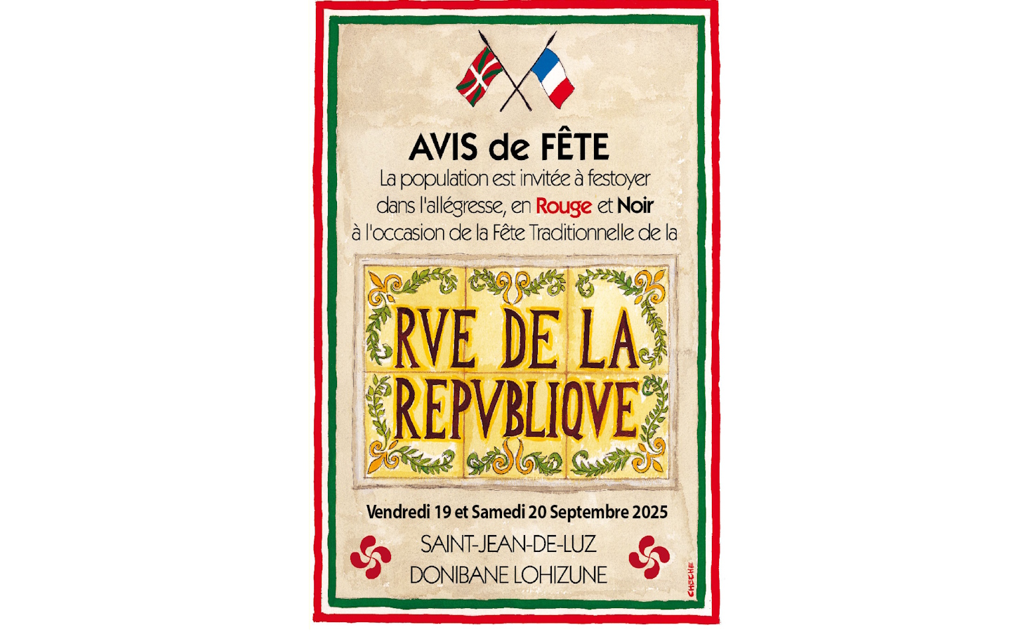Fêtes de la Rue de la République — visuel événement