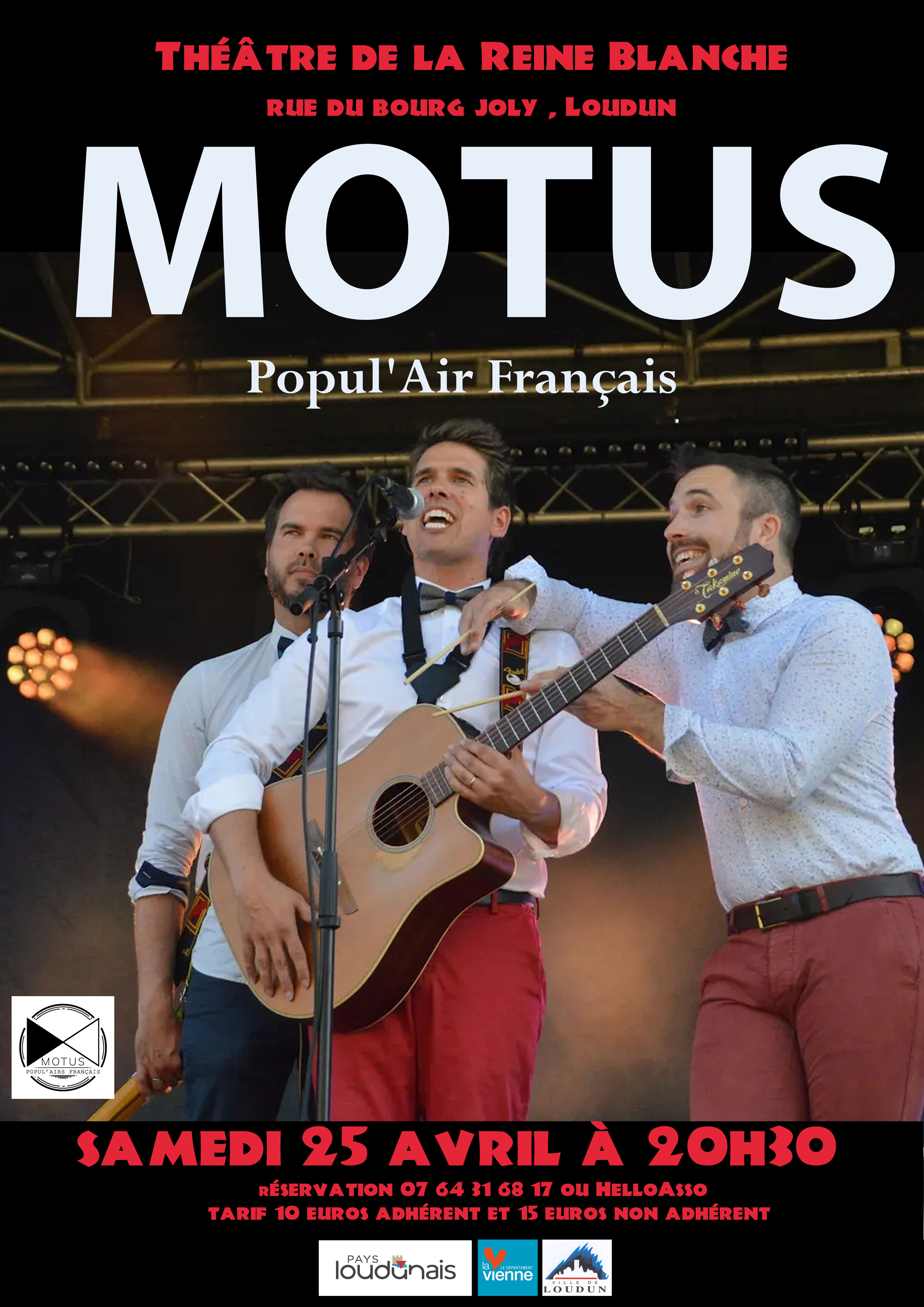 Motus — visuel événement